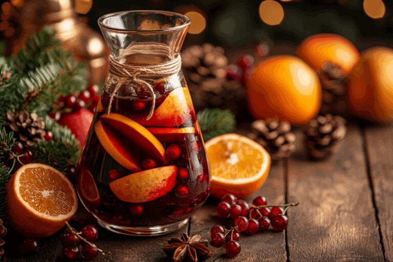 Готовлю глинтвейн из дачных ягод — аромат на весь дом: безалкогольный