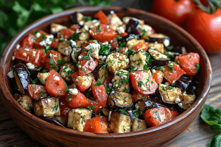 К шашлыку и картошечке! Ленивый салат с баклажанами! 15 минут, и готово!