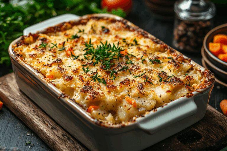 Минтай в мундире: обалденная вкуснятина под шапкой из овощей и сыра