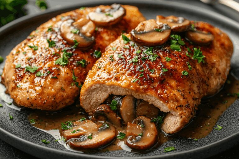 Ваш ужин будет незабываемым: готовим куриные зразы с грибной начинкой