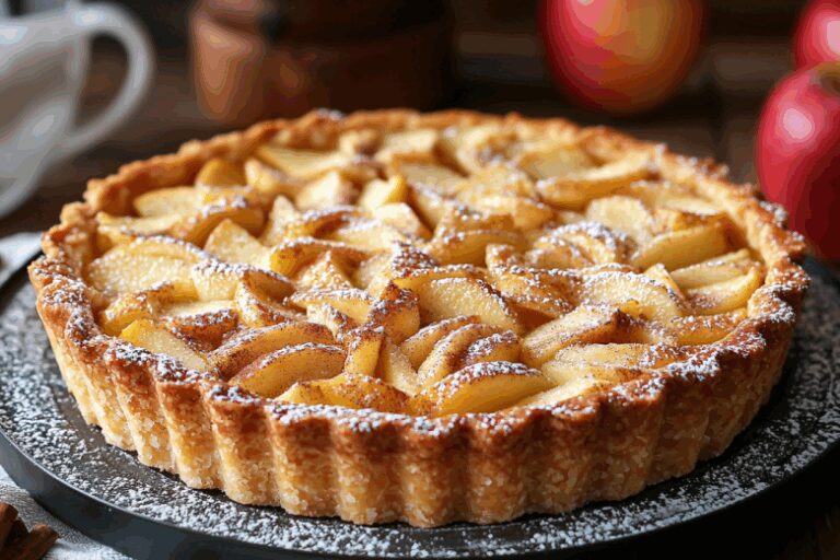 Хит на завтрак. Скандинавский яблочный пирог. Не потратите много времени и нервов!