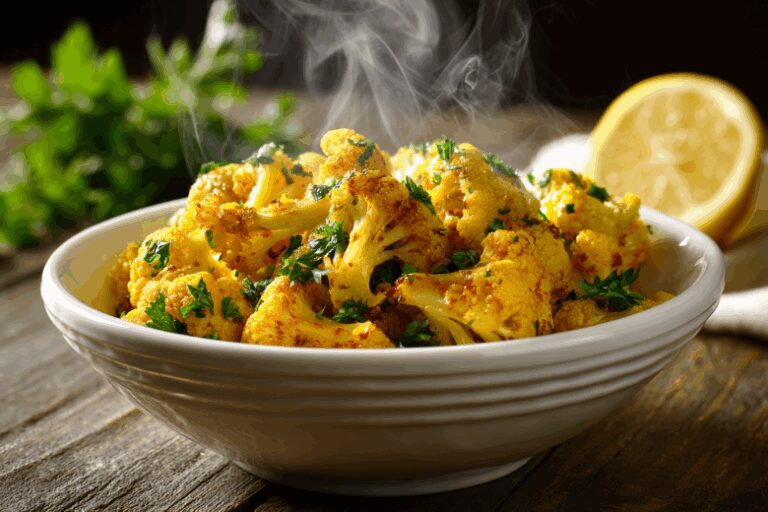 Легкое осеннее блюдо: цветная капуста для тех, кто следит за фигурой