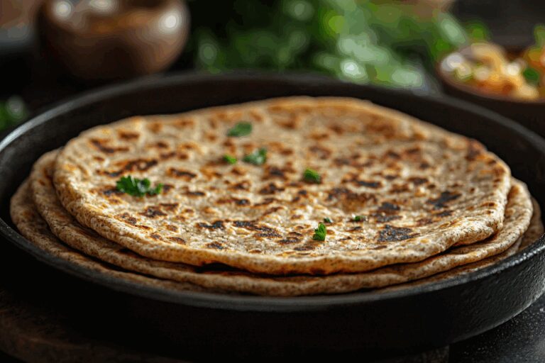 Просто и вкусно: ароматные ржаные лепешки на сковороде с кориандром