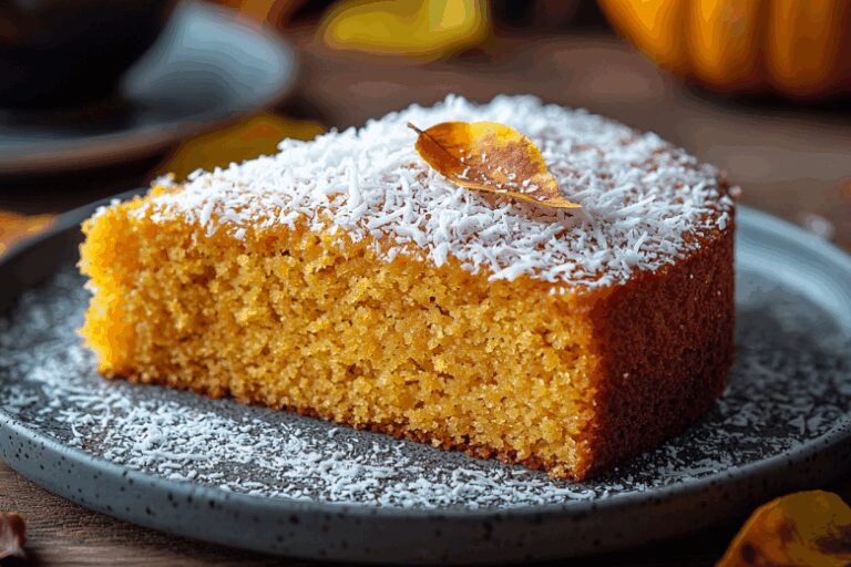 Тыквенный манник станет любимым осенним десертом! Простой рецепт на кефире