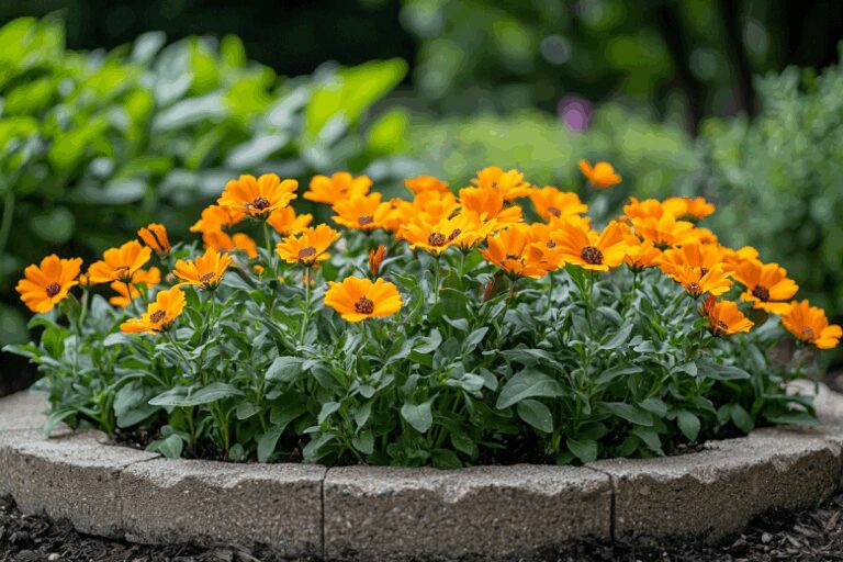 Цветок для оранжевой клумбы: бросьте семена в октябре — весной они дружно взойдут