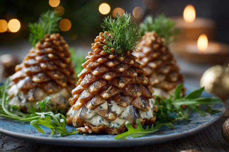 Хватит мазать шпроты на хлеб. В этом году готовлю из них шишки на новогодний стол — нужны плавленый сыр и чеснок