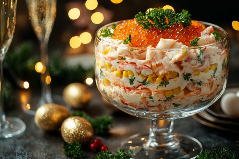 Салат «Дары моря» готовлю так — и все спрашивают рецепт: мой секрет именно в этих ингредиентах